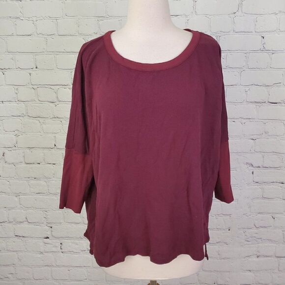 𝅺chaser Burgundy Top S - Picture 1 of 6